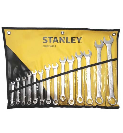 STANLEY COMBINATION WRENCH SET 14PCS - Toolstrading.qa